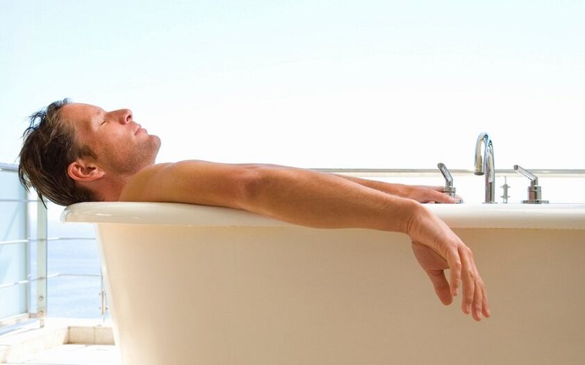 baie fierbinte pentru prostatită la bărbați